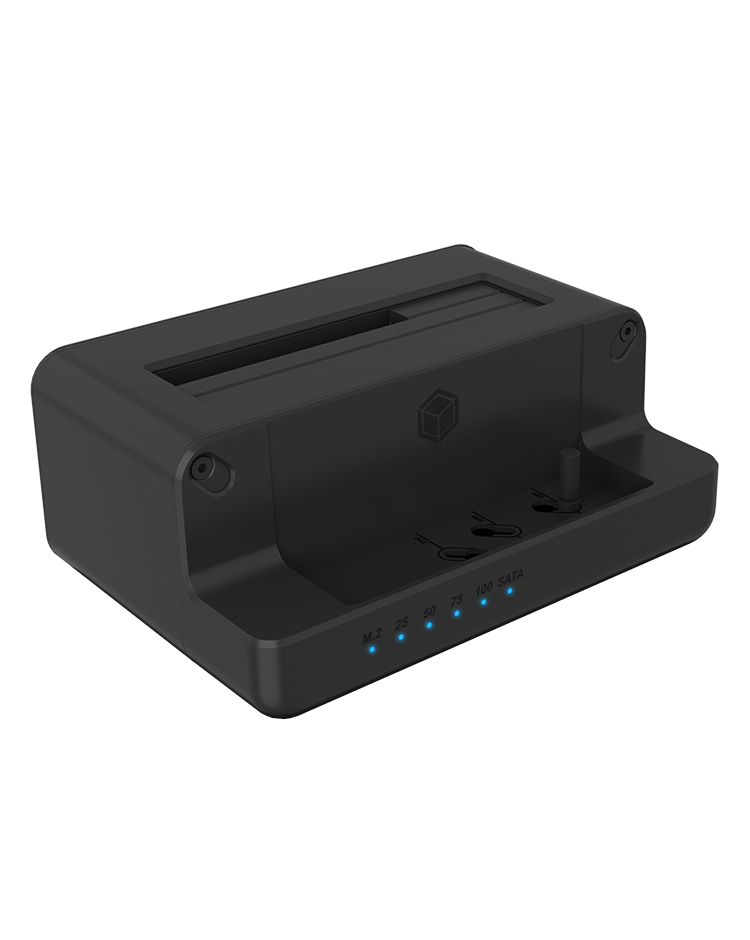 ICY BOX Docking & Klonstation für M.2 NVMe SSD & 2,5''/3,5'' SATA SSD/HDD