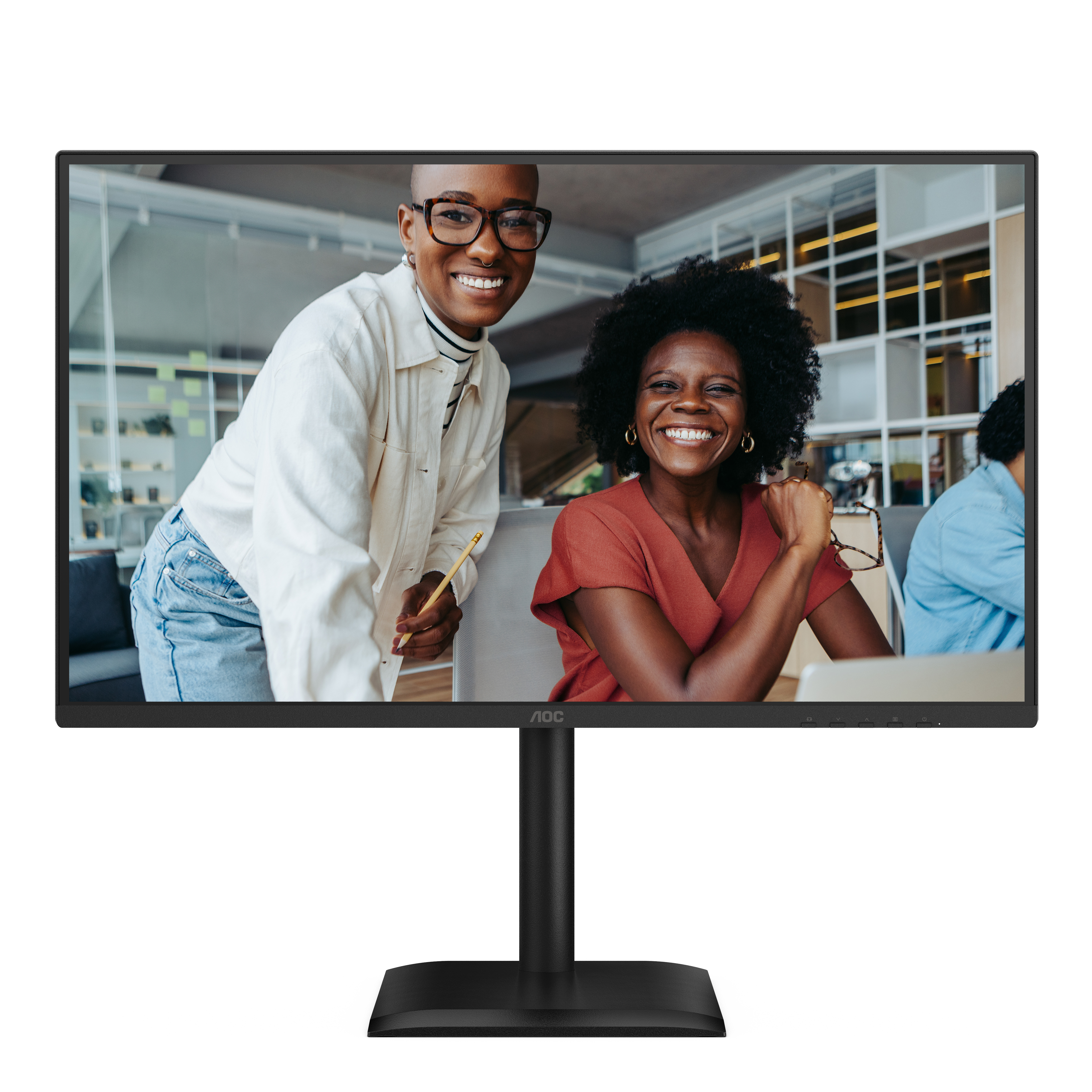 AOC 27E4CV 27 Zoll Full HD Monitor, schwarz