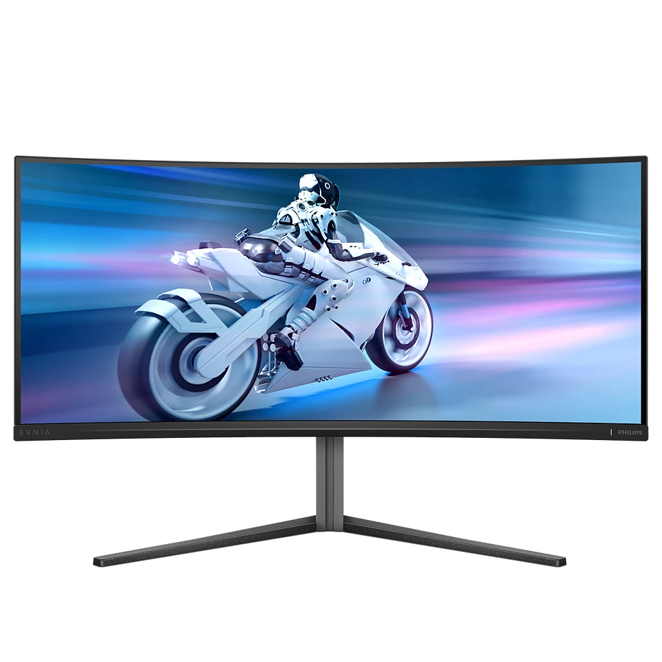 Philips Evnia 34M2C6500 34 Zoll WQHD OLED Curved Monitor, 175 Hz, 0,03 ms, FreeSync Premium Pro, G-Sync comp., HDR400 (3440x1440