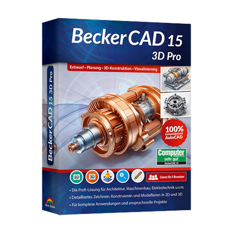 Markt+Technik BeckerCAD 15 - 3D Pro