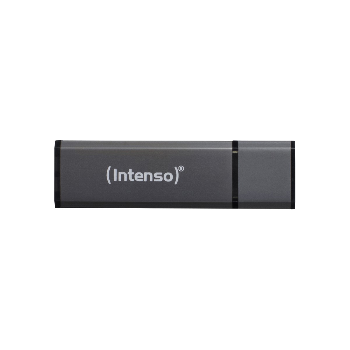 Intenso Alu Line Typ-A 8GB USB-Stick Anthrazit Mit Schutzkappe, bis zu 28 MB/s, USB 2.0