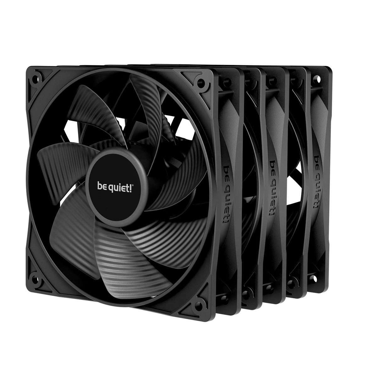 be quiet! PURE WINGS 3 120mm PWM Reverse 3er-Pack | Gehäuselüfter