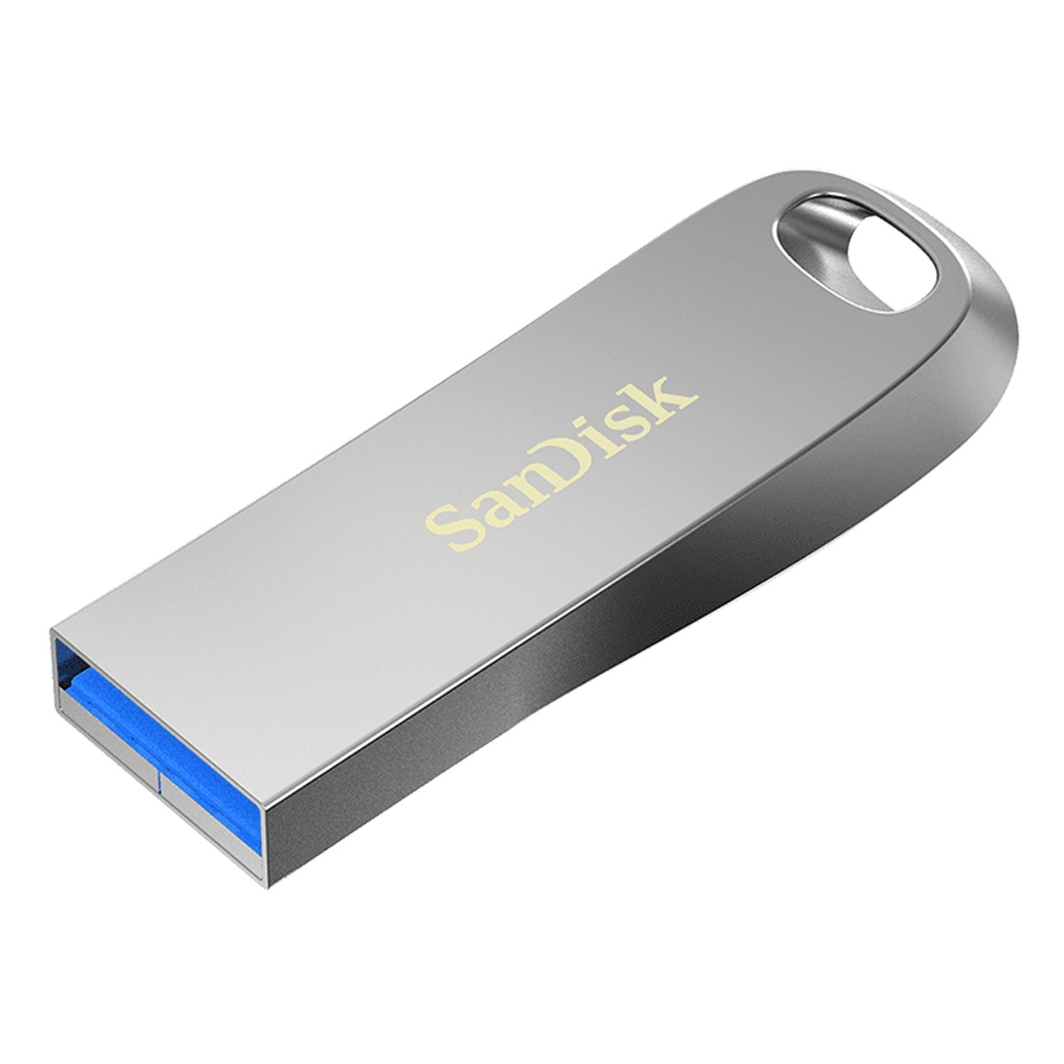 SanDisk Ultra Luxe Typ-A 128GB USB-Stick Ohne Schutzkappe, bis zu 150 MB/s, USB 3.2 Gen 1x1 (5 Gbit/s)
