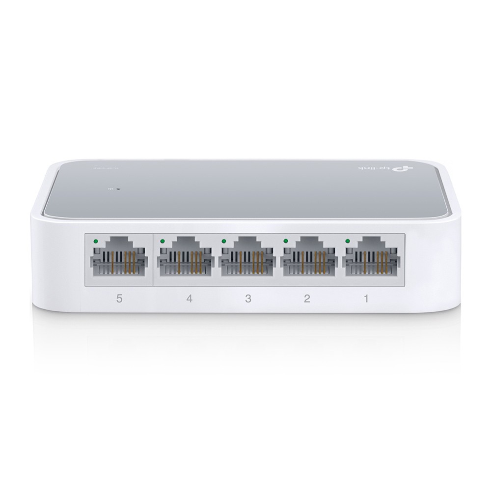 TP-Link TL-SF1005D Netzwerk-Switch 5-Port, Unmanaged, 5x 100 Mbit/s RJ45