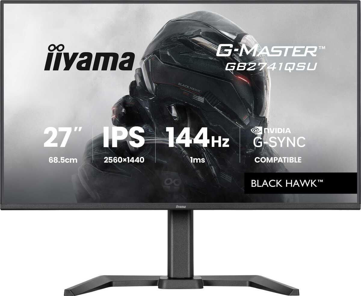 iiyama G-MASTER GB2741QSU-B1 Black Hawk