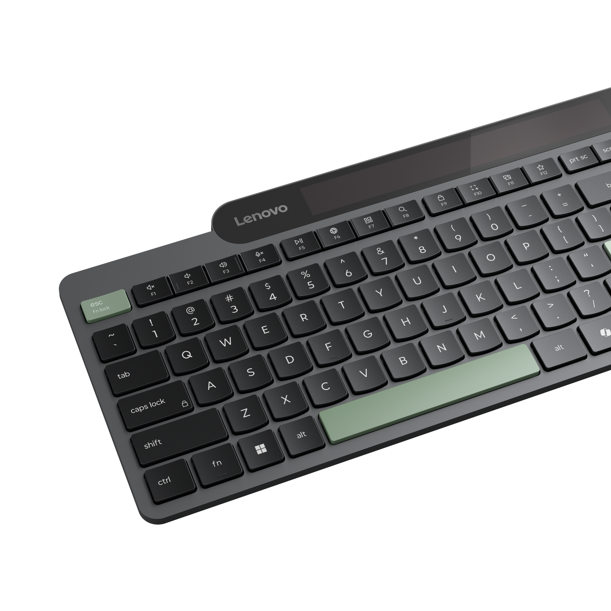 Lenovo Bluetooth-Tastatur mit Selbstladefunktion (schwarz)