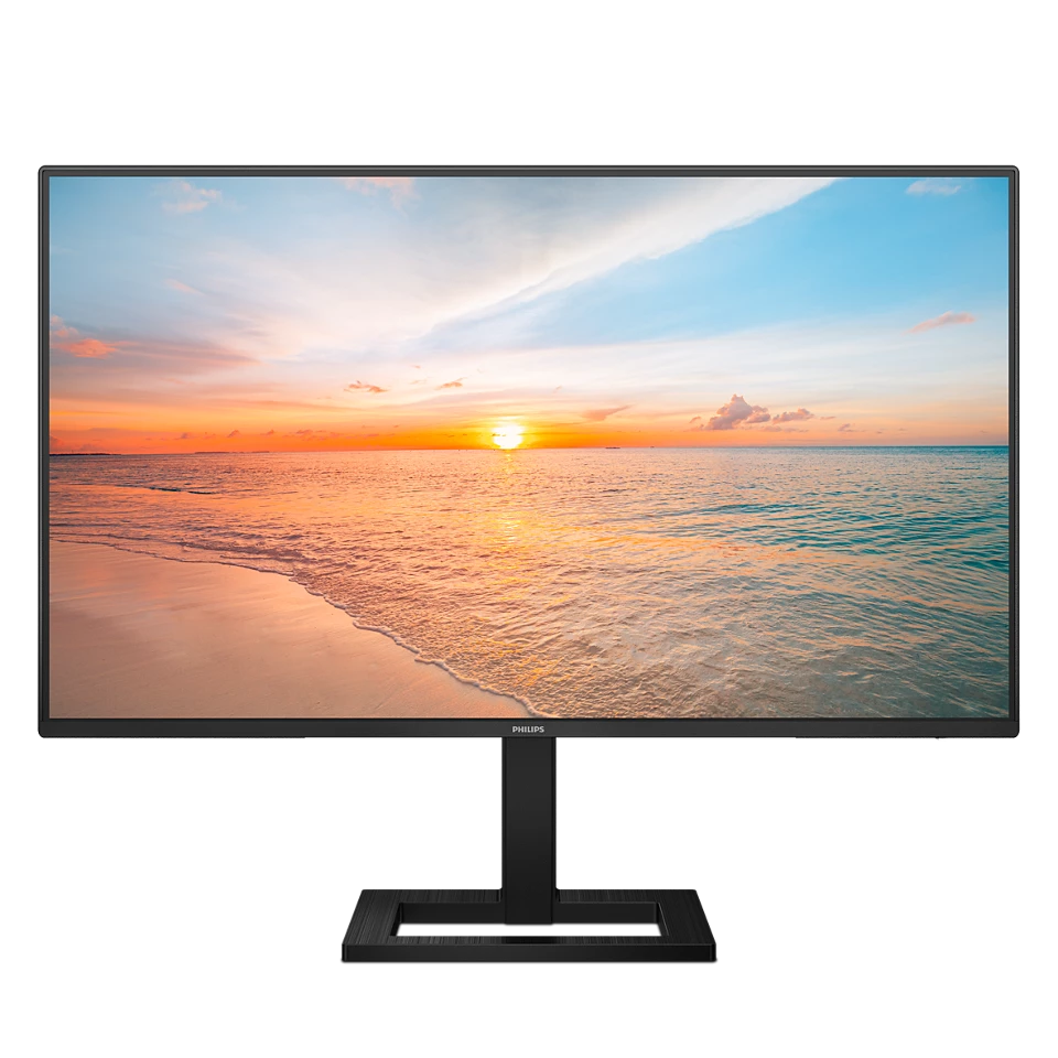 Philips 27E1N1600AE 27 Zoll QHD Monitor, Lautsprecher, höhenverstellbar (2560x1440, 100Hz, HDMI 1.4, USB-C (65W PD), USB Hub) sc