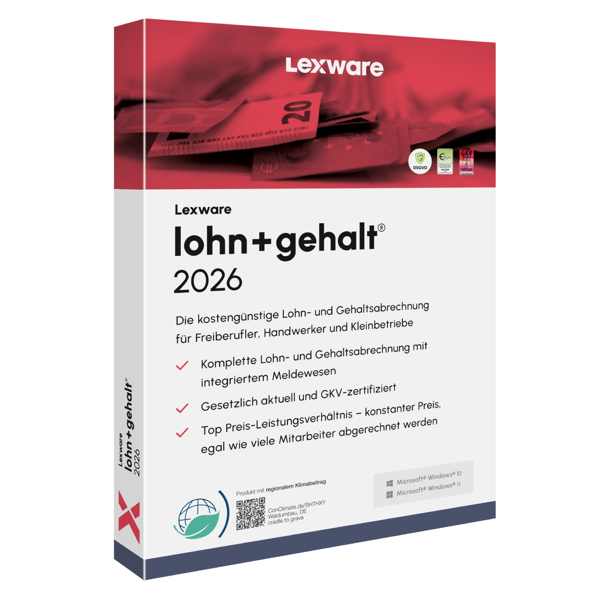 Lexware lohn+gehalt 2026 Jahresversion (365-Tage)