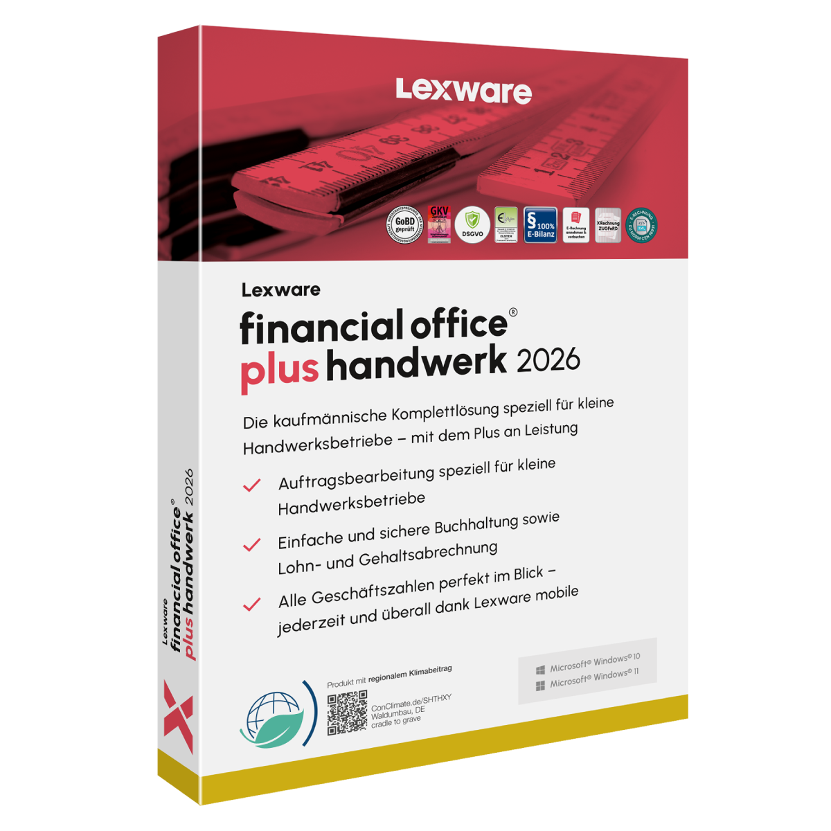 Lexware financial office plus handwerk 2026 Jahresversion (365-T