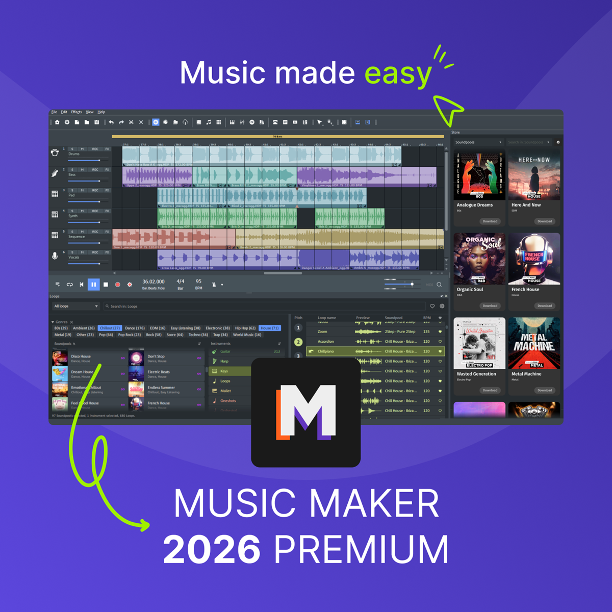 Magix Music Maker 2026 Premium