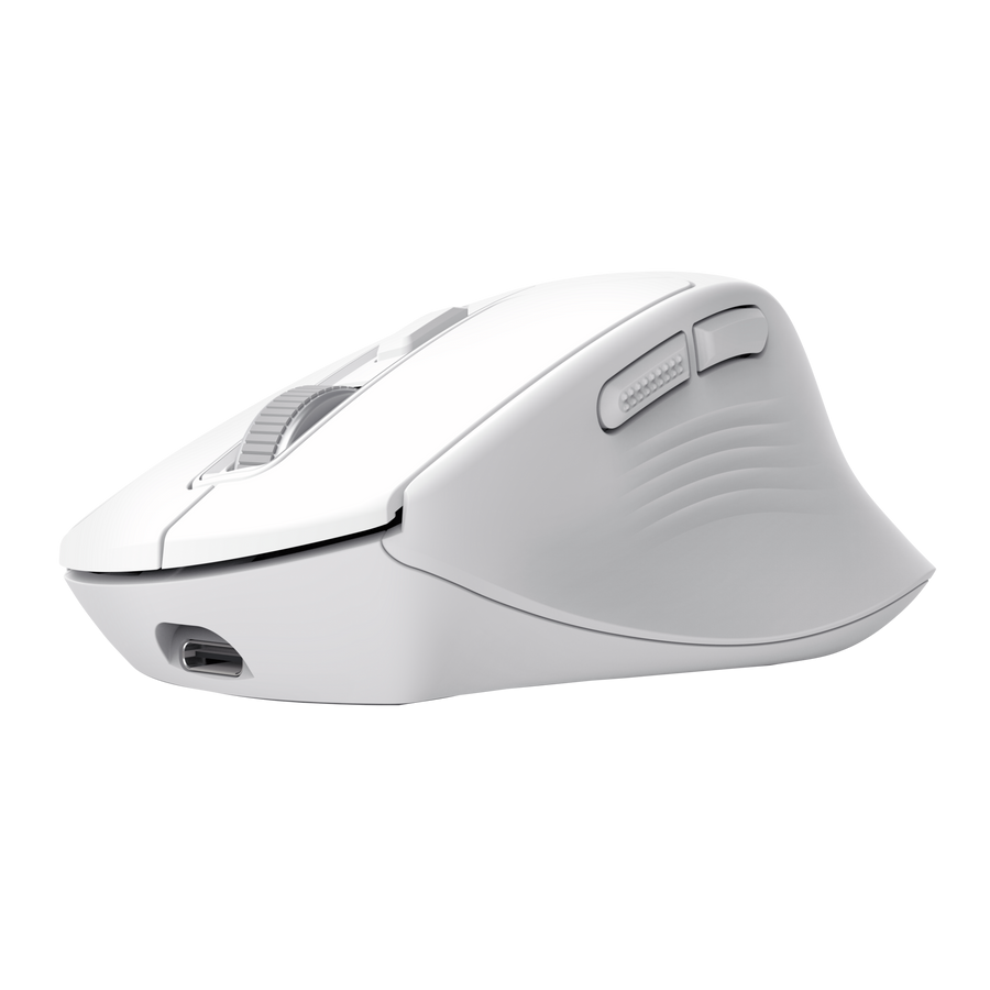 Trust Niven Comfort Multidevice Wireless Mouse - White
