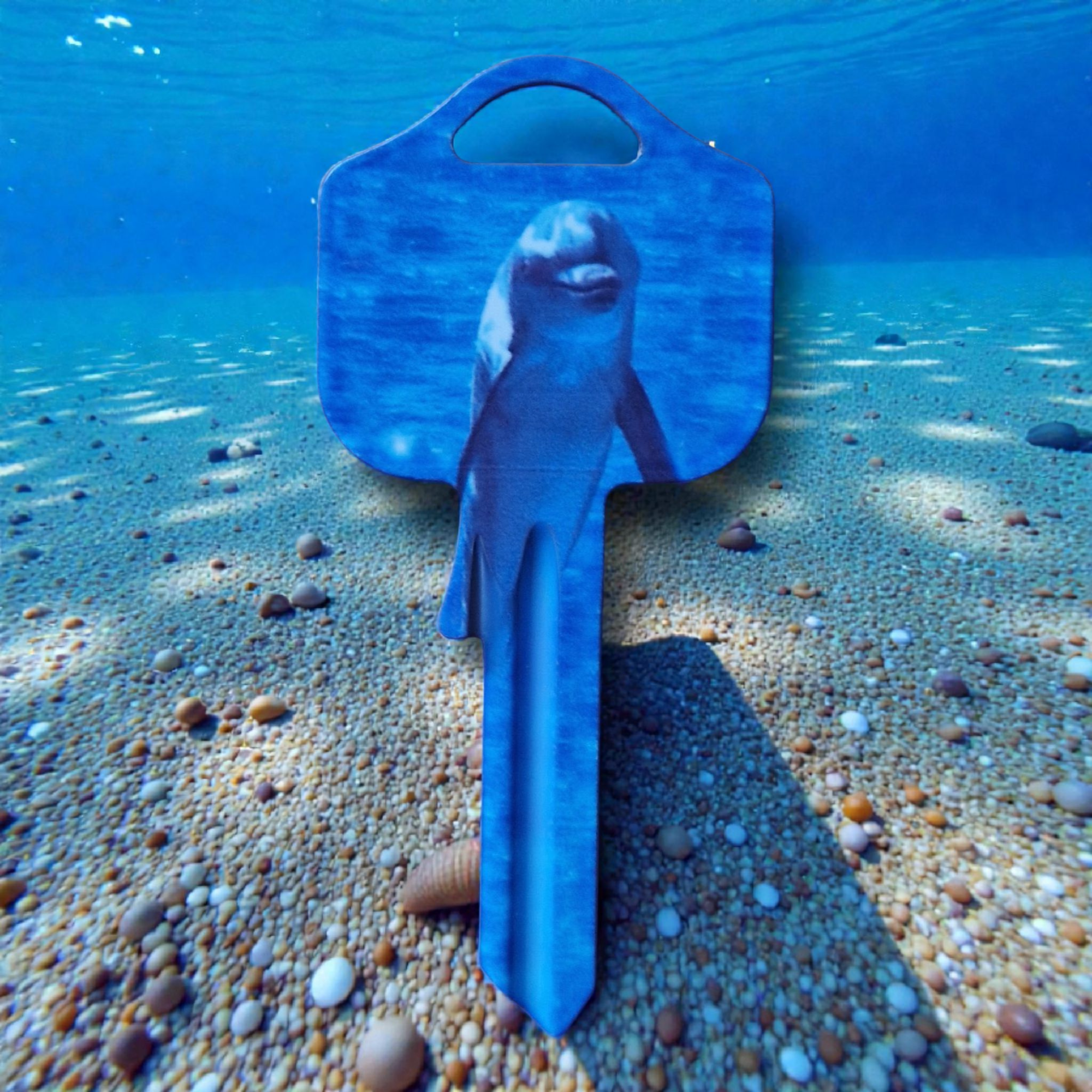 Schlüsselrohling „Delfin"