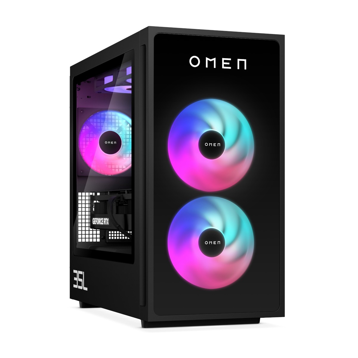 OMEN Desktop Gaming PC GT16-1173ng - AMD Ryzen 7 9800X3D, 64GB RAM, 2TB SSD, Radeon 9070 XT 16G, Windows 11 Home