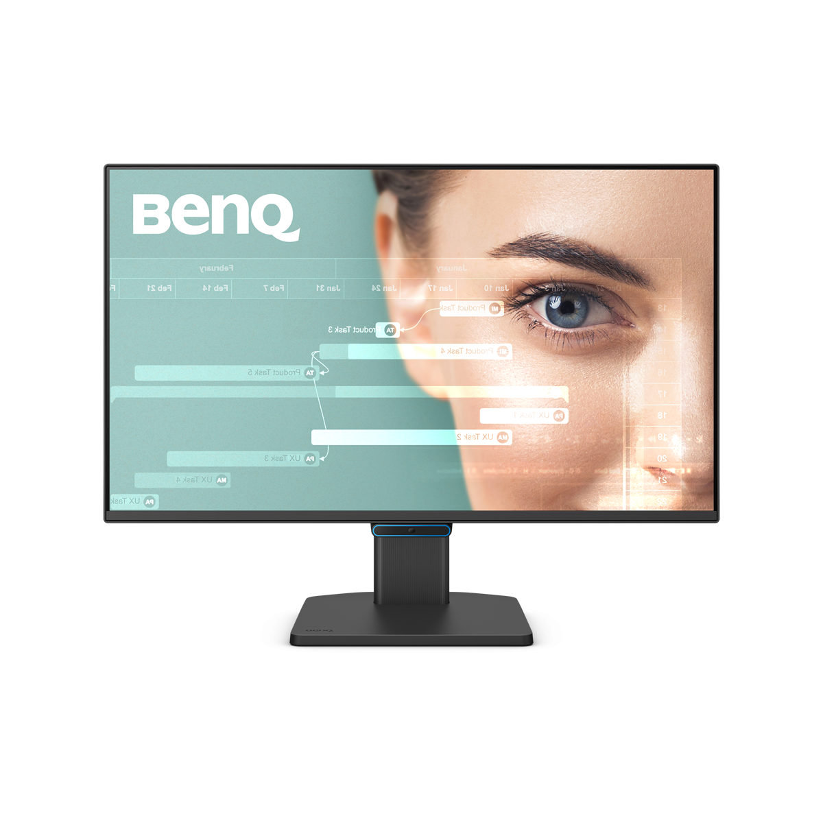 BenQ GW2490C Office Monitor 60,45 cm (23,8 Zoll) schwarz FHD, 16:9, 5 ms, 250 cd/m², IPS, Eye-Care