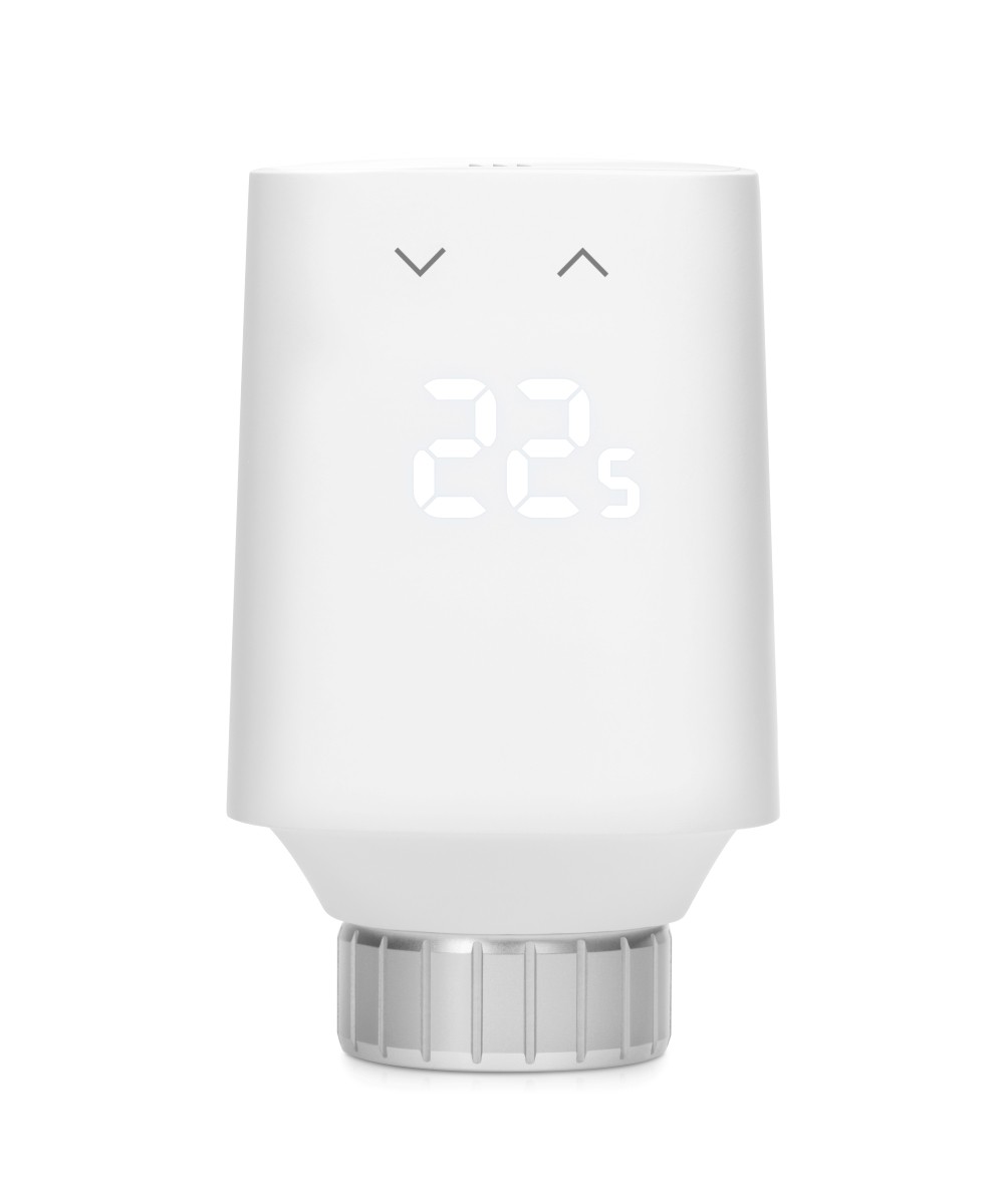 Eve Thermo (Matter, 5. Generation) Smartes Heizkörperthermostat, funktioniert mit Apple Home, Amazon Alexa, Samsung SmartThings,