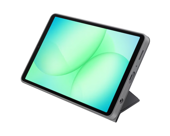 Samsung Book Cover für Galaxy Tab A11, Black Flexibler Standfuß, Schützt Vorder- und Rückseite