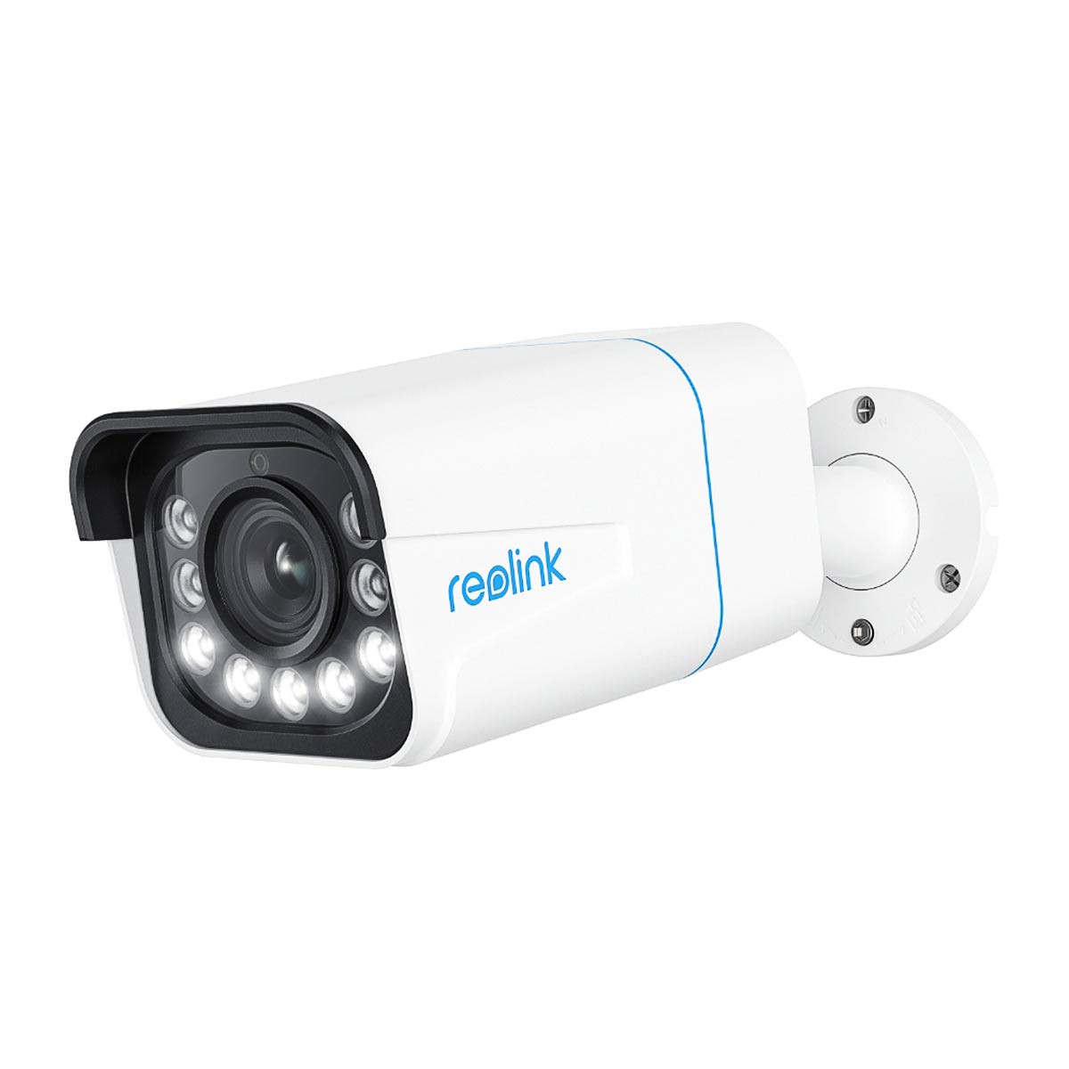 Reolink P430 IP Überwachungskamera Weiß 8MP (3840x2160), PoE, IP66-Wetterschutz, Nachtsicht in Farbe, 5x Optischer Zoom