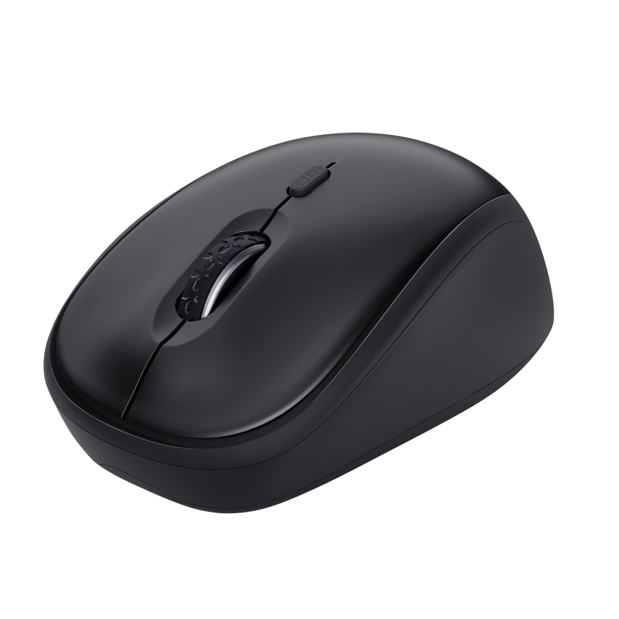 Trust Yvi+ Wireless Mouse - Glossy Black