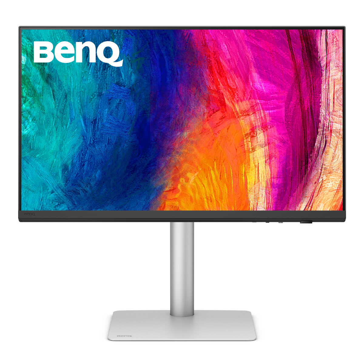 BenQ PD2730S 5K-Design Monitor 68,58cm (27 Zoll) silber 5K, 16:9, 5ms, 400cd/m², 2x USB-C, KVM Switch enthalten