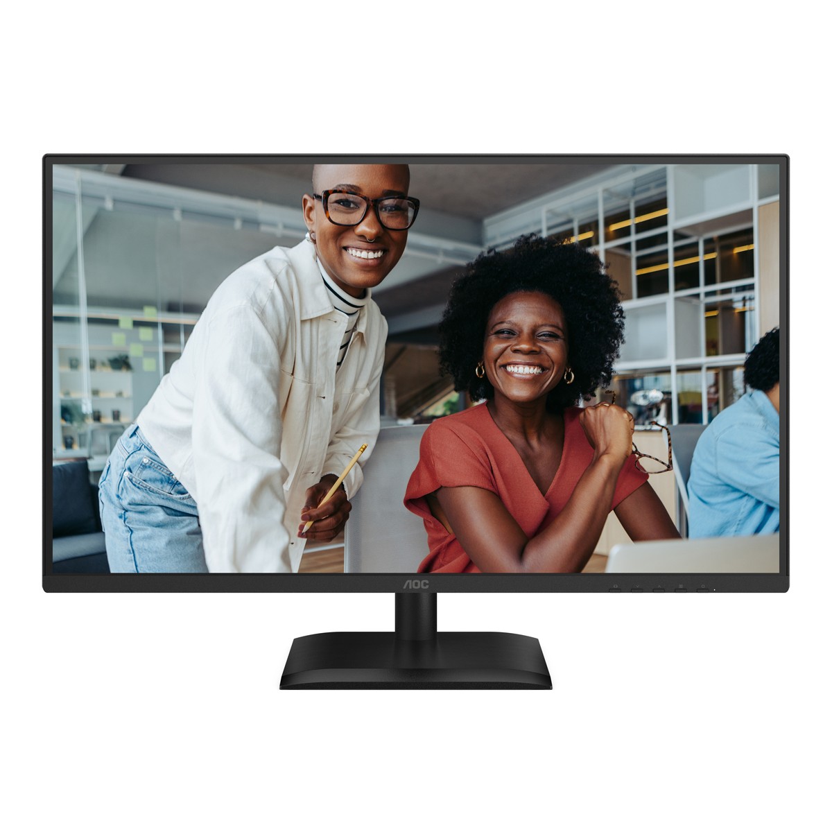 AOC Q27E4U QHD Office Monitor 27 Zoll QHD Office Monitor, IPS-Panel, 4ms, 120Hz, Lautsprecher, Höhenverstellbar