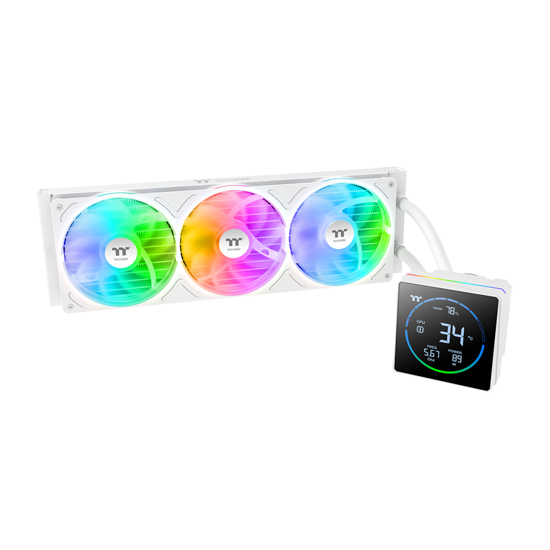 Thermaltake TH360-S V3 ARGB Sync Snow | AiO-Wasserkühlung