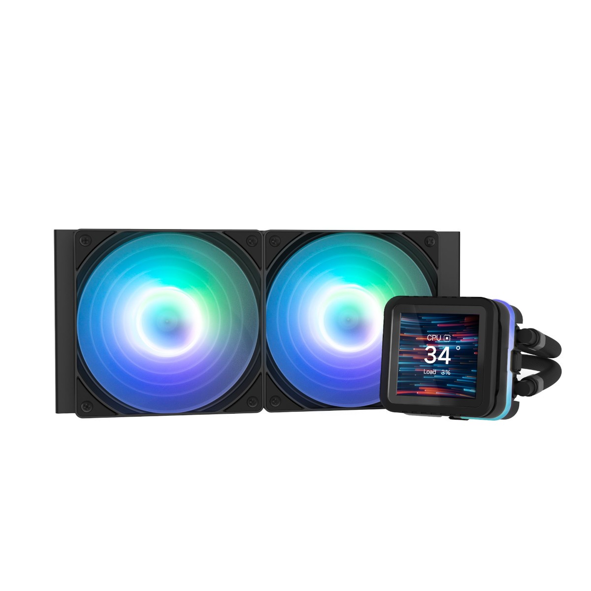 Zalman ALPHA2 DS A24 Black | AiO-Wasserkühlung