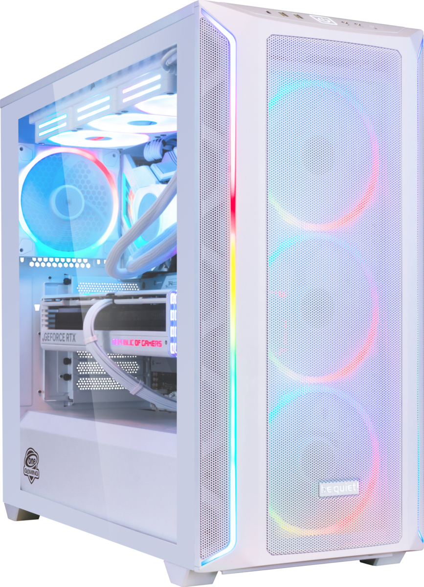 High End Gaming PC White Edition AN247