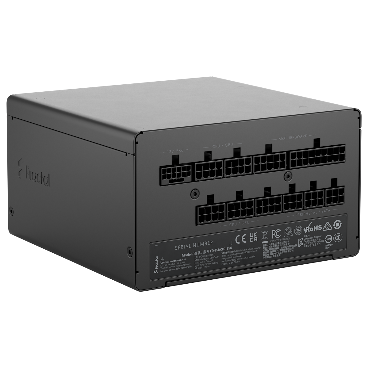 Fractal Design Ion 3 Gold 850W Black | PC-Netzteil