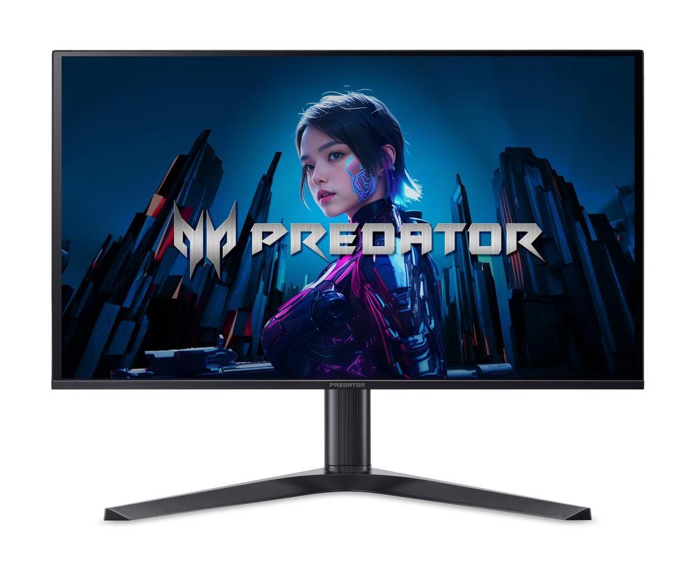 Acer Predator X (X27UF5bmiippruzx) 26,5" QHD Gaming Monitor 67,3 cm (26,5 Zoll), OLED, 500Hz, HDR1000, 2xHDMI(2.1) + 2xDP(1.4), 