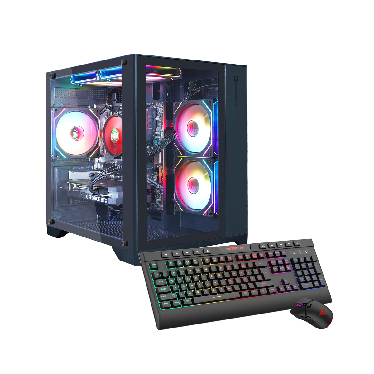 Hyrican Infinity Mini BK 7796 AMD Ryzen 7 5700X 16GB RAM 1TB SSD NVIDIA GeForce RTX 5060Ti (16GB GDDR7) Windows 11 Home