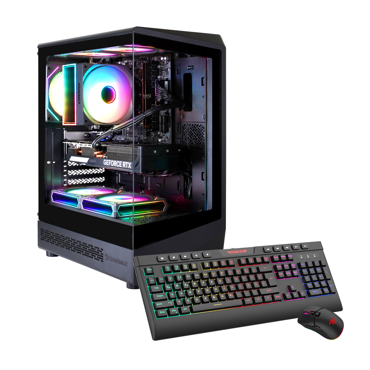 Hyrican VISTA COC AB 7816 AMD Ryzen 5 9600X 16GB DDR5 RAM 1TB SSD NVIDIA GeForce RTX 5060Ti (16GB GDDR7) Windows 11 Home
