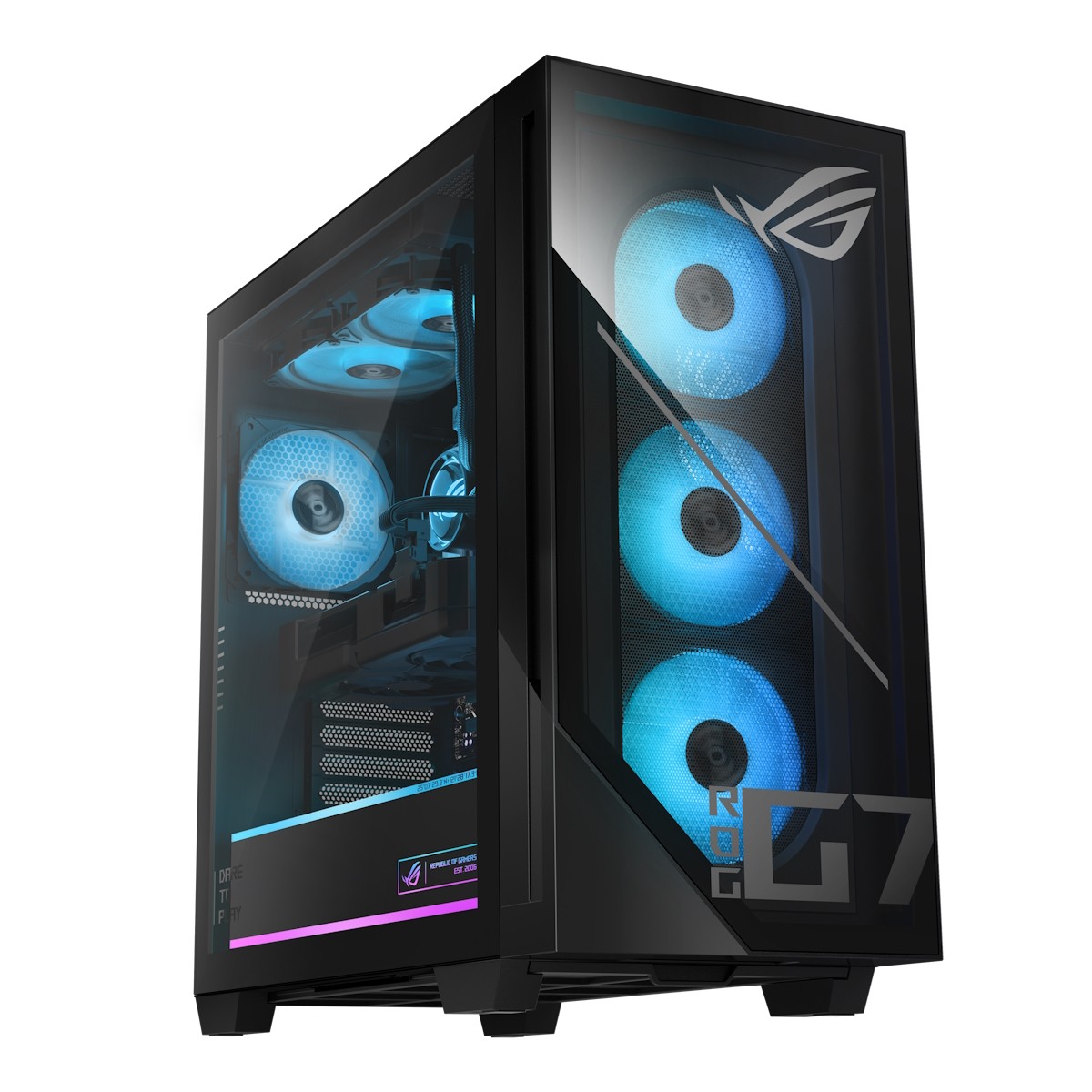 ASUS ROG G700 Gaming PC - Intel Core Ultra 7 265KF, 32GB DDR5 RAM, 2TB M.2 PCIe SSD, GeForce RTX 5070 Ti (16GB GDDR7), Windows 1