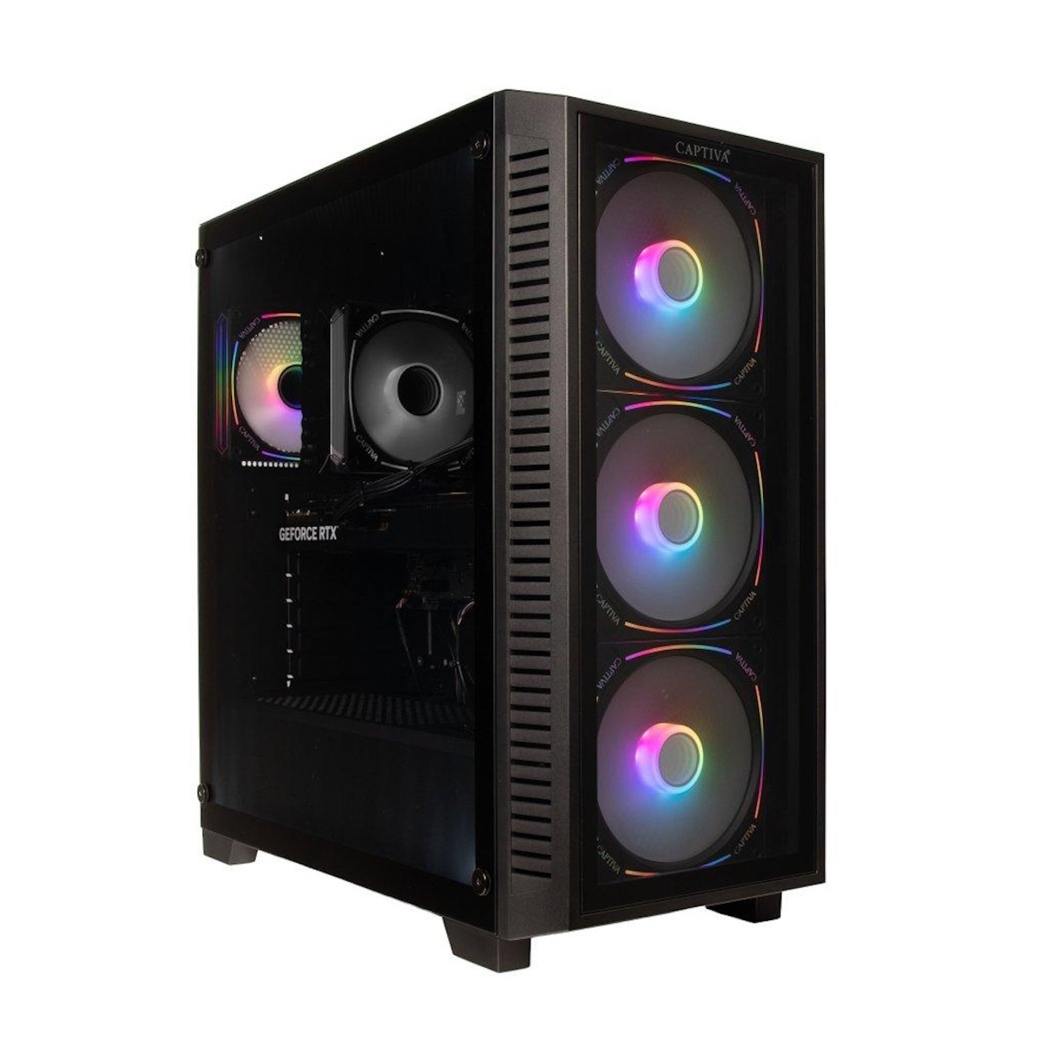 Captiva Highend Gaming PC R88-873 AMD Ryzen 7 7800X3D, 32GB DDR5 RAM, 2TB M.2 SSD, NVIDIA GeForce RTX 5080 (16GB GDDR7), X670E, 