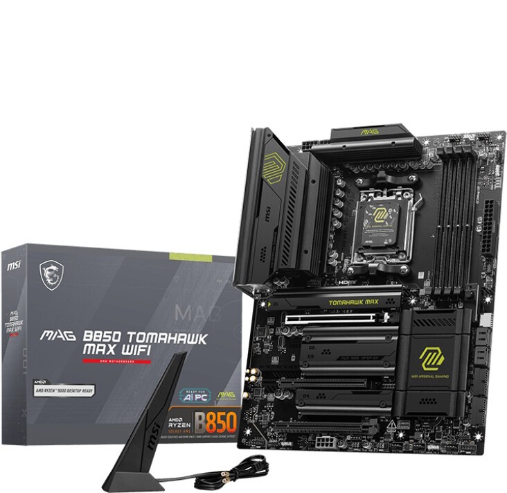 MSI MAG B850 TOMAHAWK WIFI Mainboard Sockel AM5