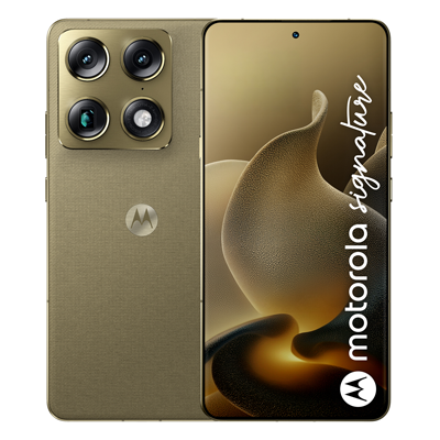 Motorola Signature 512GB Martini Olive 17,22cm (6,78") AMOLED Display, Android 16, 50MP Triple-Kamera