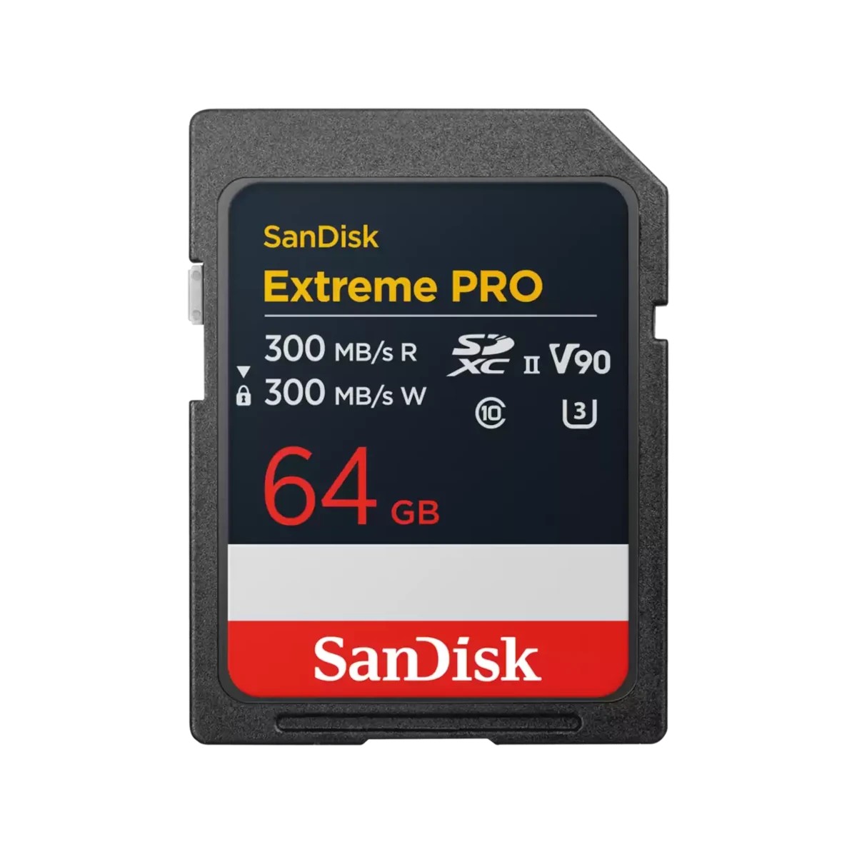 SanDisk SD Extreme Pro 64GB UHS-II 300MB/s V90