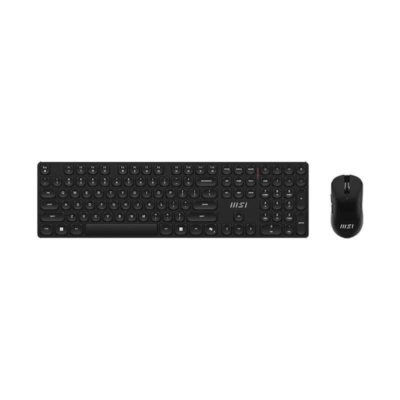 MSI Forge 210 Kombo aus Tastatur und Maus kabellose Maus und Tastatur Kombo