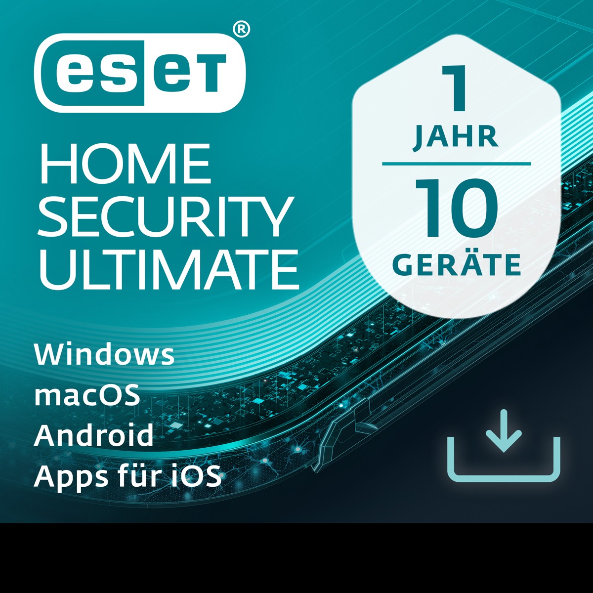 ESET HOME Security Ultimate [10 Geräte - 1 Jahr]