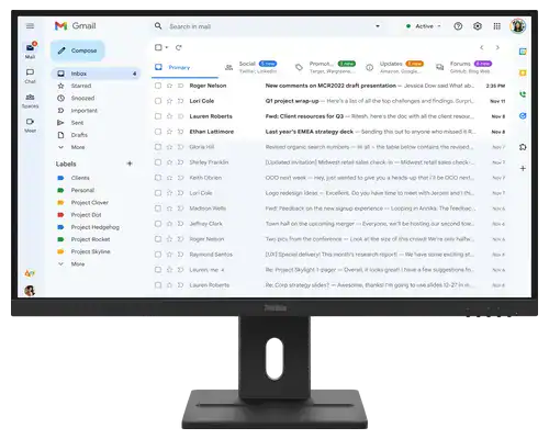 Lenovo ThinkVision E27-40 Business Monitor ENERGY STAR® Certified, TCO 10, TCO Edge 2.1, EPEAT™ Gold