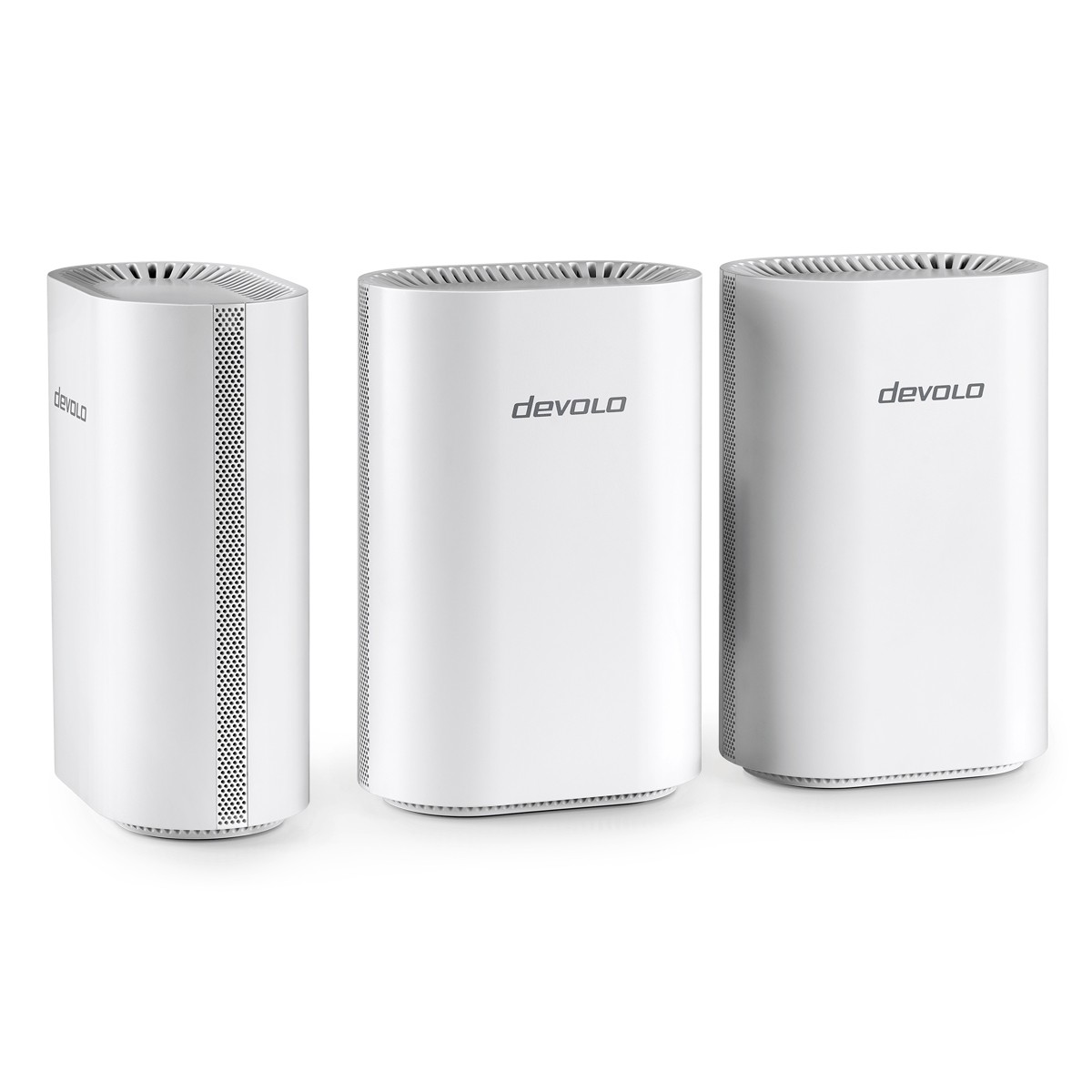 devolo WiFi 7 BE9300 Mesh System 3er Pack BE9300 Triband, 1x 2.5G WAN/LAN und 3x 1G LAN (pro Einheit)