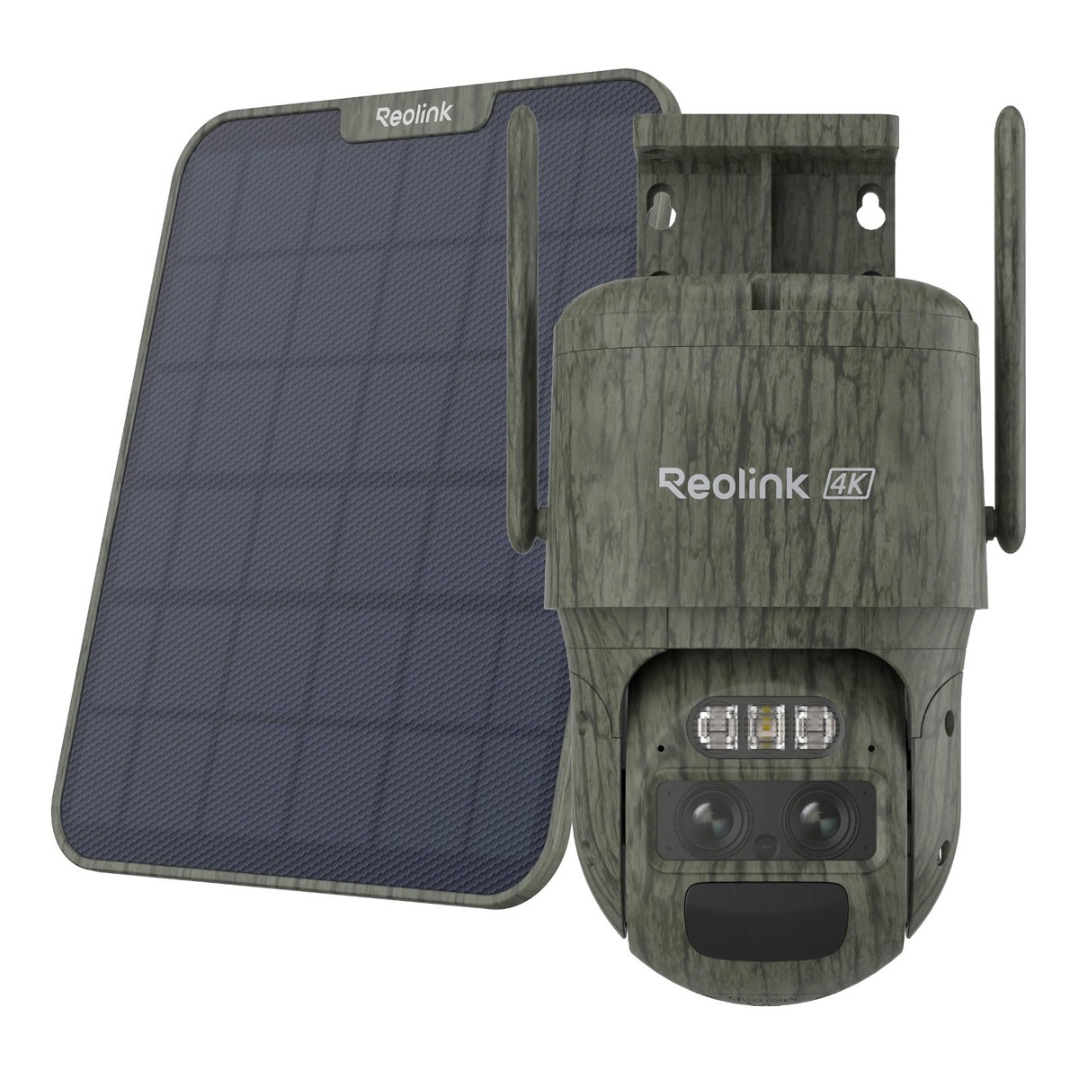 Reolink Trackmix Series G770 Überwachungskamera mit Solarpanel 8MP (3840x2160), Solar/Akkubetrieb, IP65-Wetterschutz, Dual-Sens-