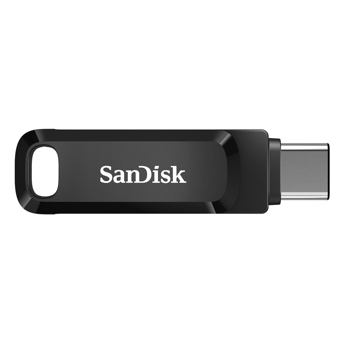 SanDisk Ultra Dual Go Typ-A/Typ-C 256GB USB-Stick Swivel, bis zu 150 MB/s, USB 3.2 Gen 1x1 (5 Gbit/s)