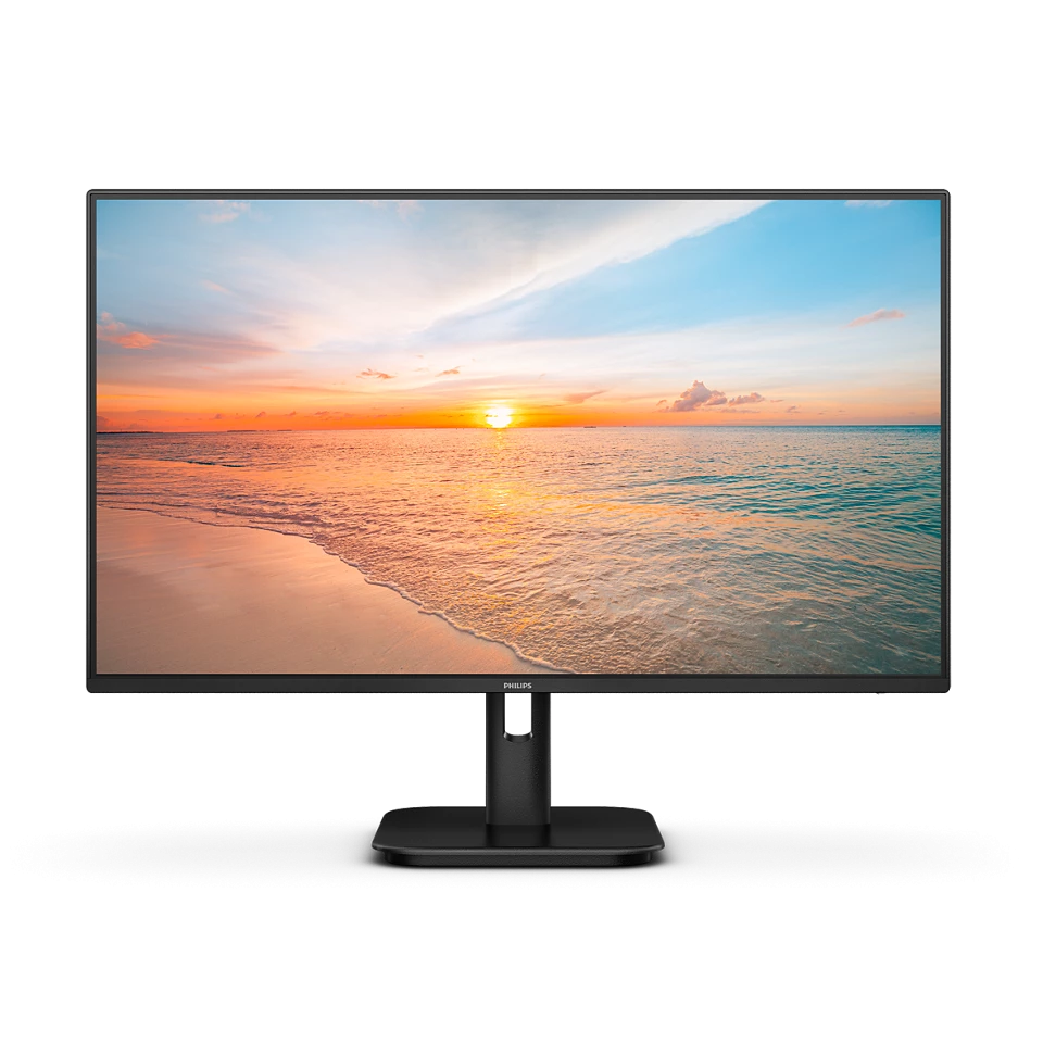 Philips 24E1N1100A 24 Zoll - Office Monitor IPS Panel, FHD, eingeb. Lautsprecher (1920x1080, 100 Hz, VGA, HDMI 1.4) schwarz