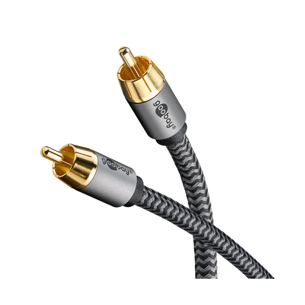 Goobay Plus Mono-Cinchkabel, 2.0 m