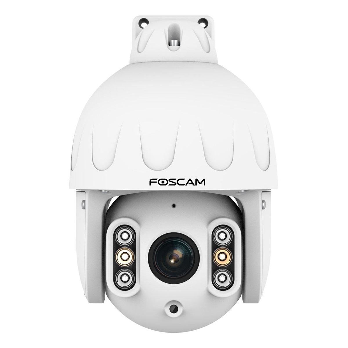 Foscam SD8EP PoE Überwachungskamera Weiß 8MP (3840x2160), Power over Ethernet, Schwenk- und Neigefunktion, 4x optischer Zoom