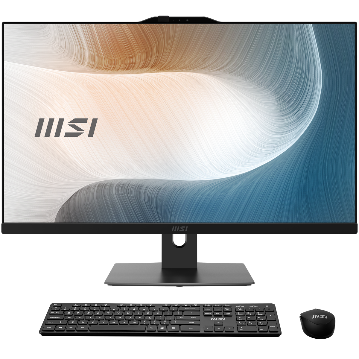 MSI Modern AM272P 12M-1063AT All-in-One schwarz 27" (68,6cm) FHD Display, Intel Core i5-1235U, 16GB RAM, 512GB M.2 SSD, Intel Gr