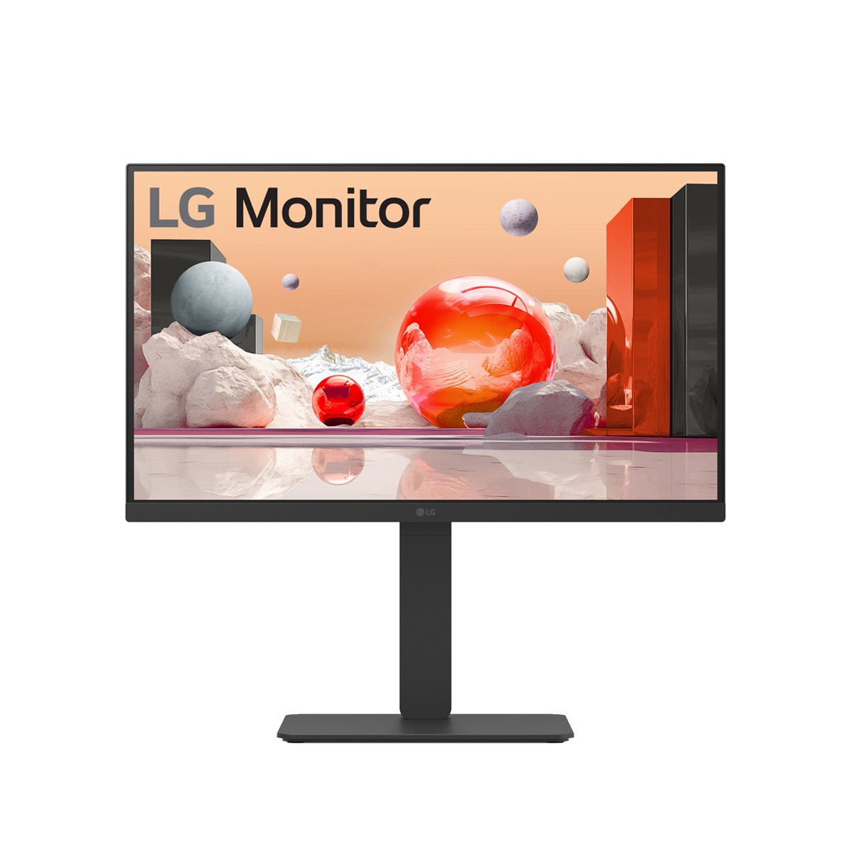 LG 24BA650-B Business Monitor- USB-C, PD 65 Watt Full HD IPS, DisplayPort, HDMI, USB-C, VGA, Daisy Chain