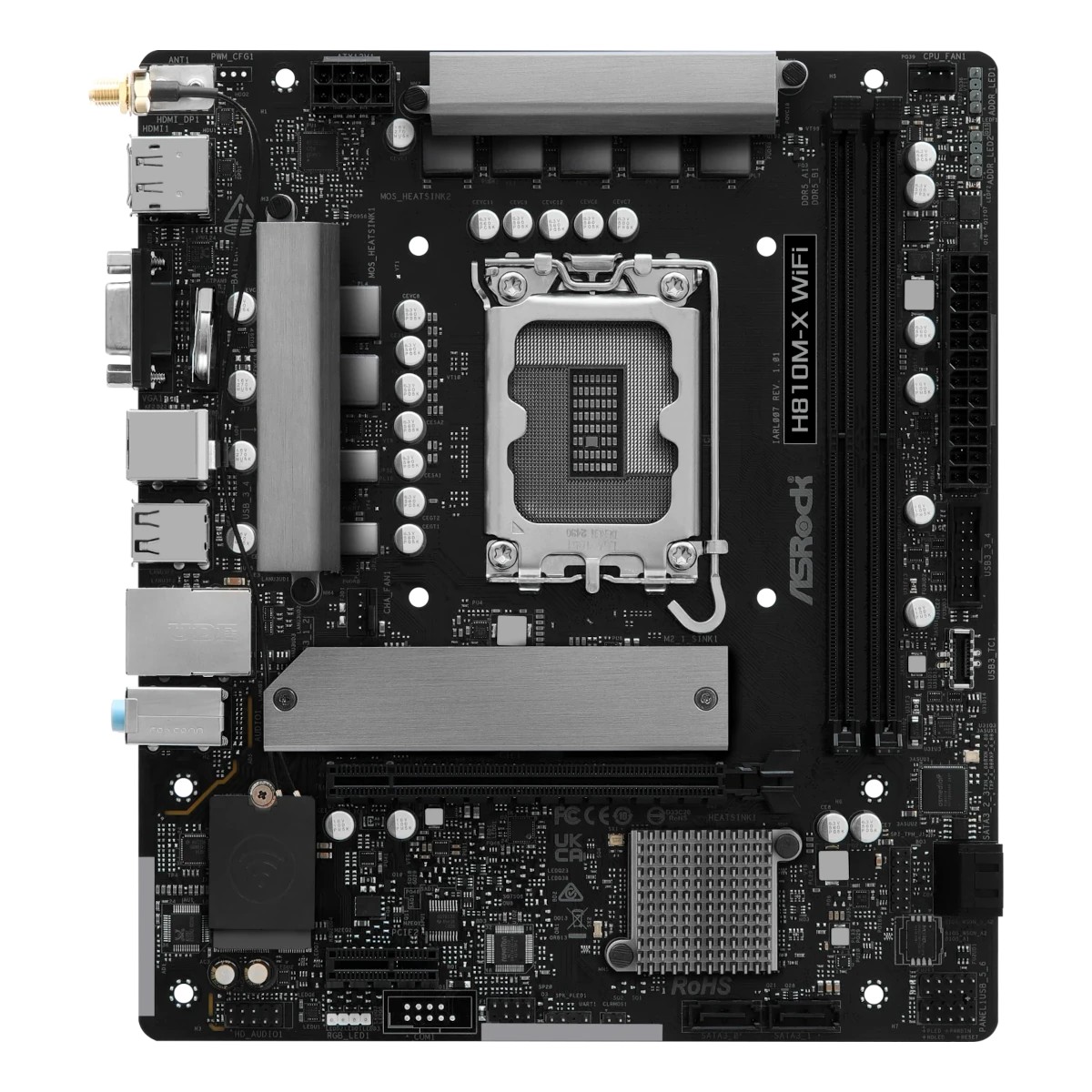 ASRock H810M-X WiFi Mainboard
