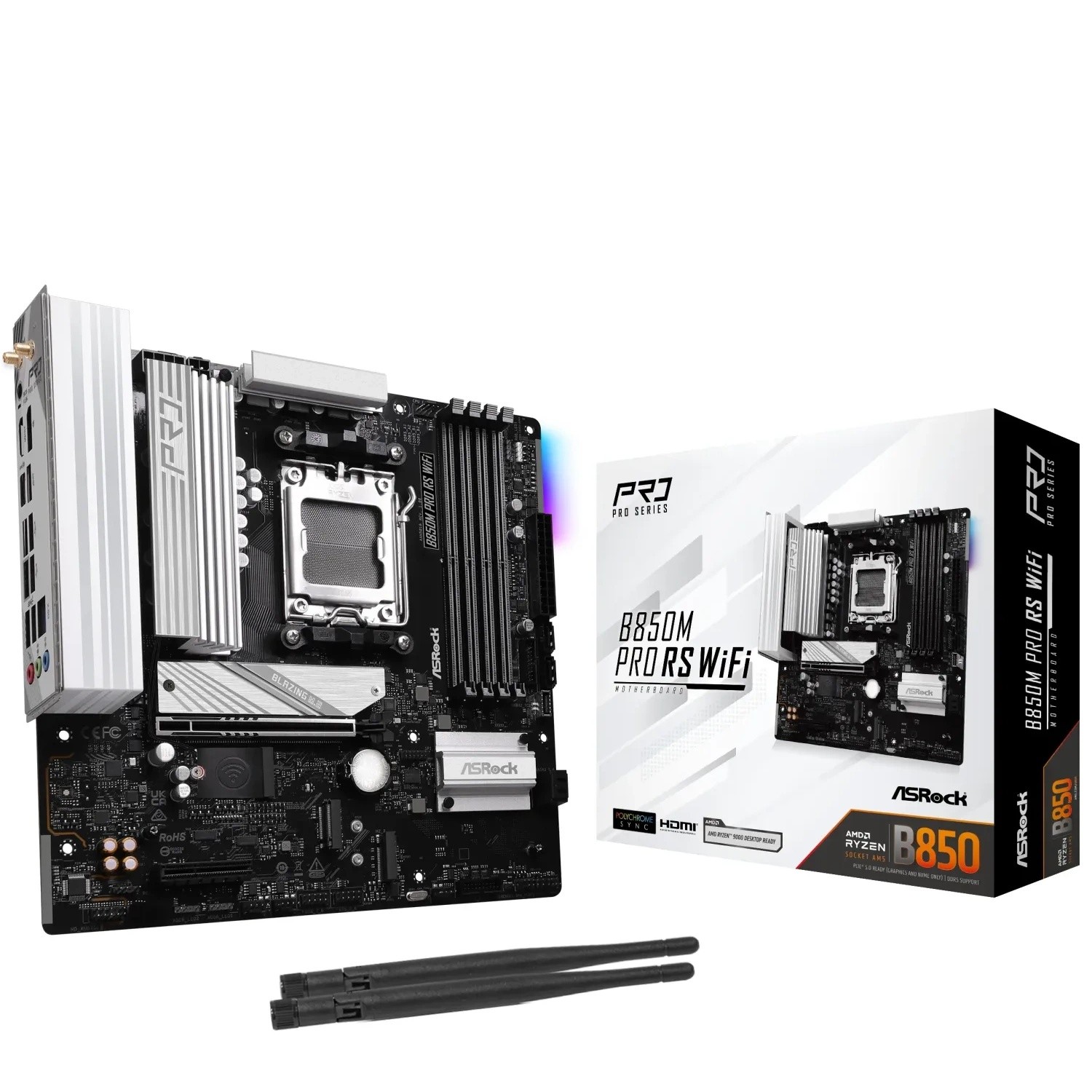 ASRock B850M Pro RS WiFi Mainboard