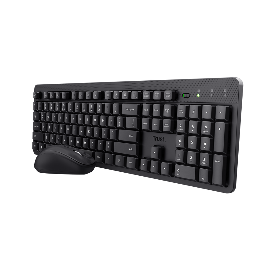 Trust Ody II Wireless Keyboard & Mouse Black DE